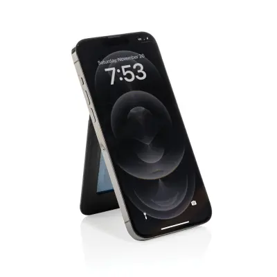Magstand RCS recycled PU magnetic phone wallet with stand - Immagine 2