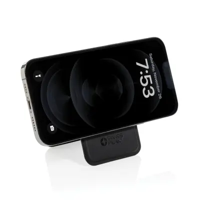 Magstand RCS recycled PU magnetic phone wallet with stand - Immagine 3