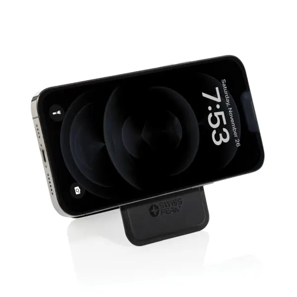 Magstand RCS recycled PU magnetic phone wallet with stand - Immagine 3