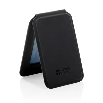 Magstand RCS recycled PU magnetic phone wallet with stand - Immagine 6