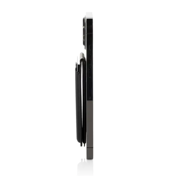 Magstand RCS recycled PU magnetic phone wallet with stand - Immagine 7