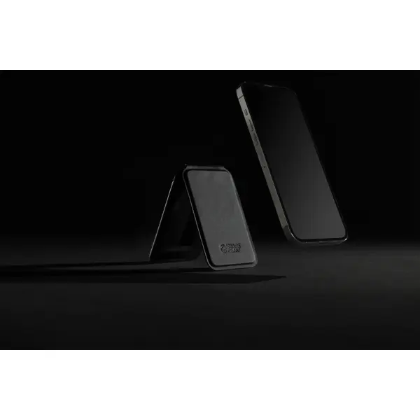 Magstand RCS recycled PU magnetic phone wallet with stand - Immagine 9