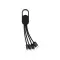 4-in-1 cable with carabiner clip - Anteprima 3