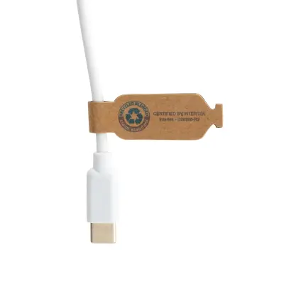 Cavo rotondo Ontario 6 in 1 in plastica riciclata RCS - Immagine 6