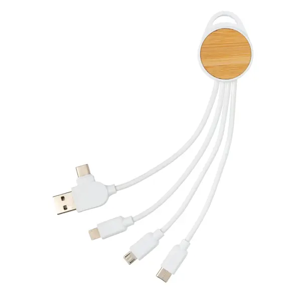 Cavo rotondo Ontario 6 in 1 in plastica riciclata RCS - Immagine 7