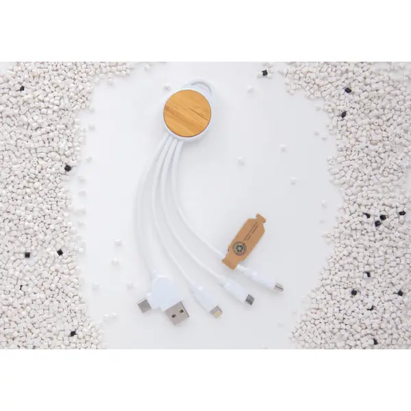 Cavo rotondo Ontario 6 in 1 in plastica riciclata RCS - Immagine 11