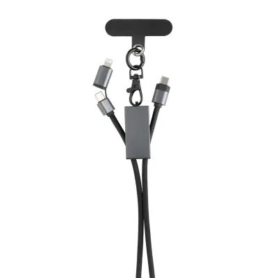 Terra RCS recycled PET phone cord with 60W dual charge cable - Immagine 5
