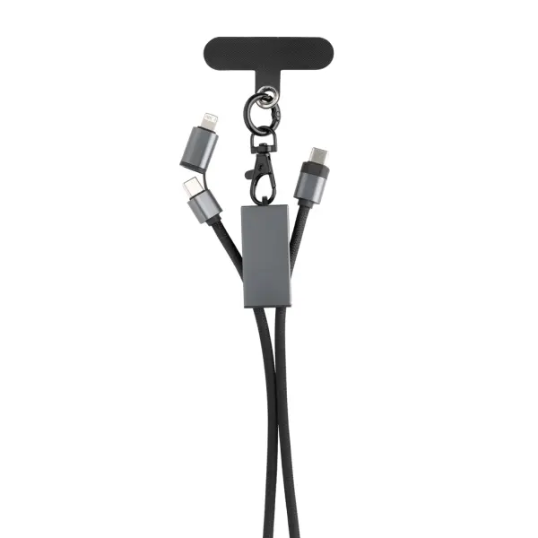 Terra RCS recycled PET phone cord with 60W dual charge cable - Immagine 5