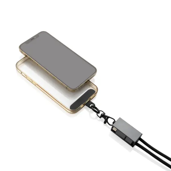 Terra RCS recycled PET phone cord with 60W dual charge cable - Immagine 7
