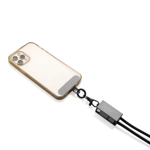 Terra RCS recycled PET phone cord with 60W dual charge cable - Immagine 9