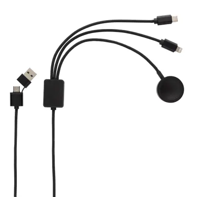 Cavo di ricarica Terra 6-in-1 in rPET RCS carica orologio - Immagine 6