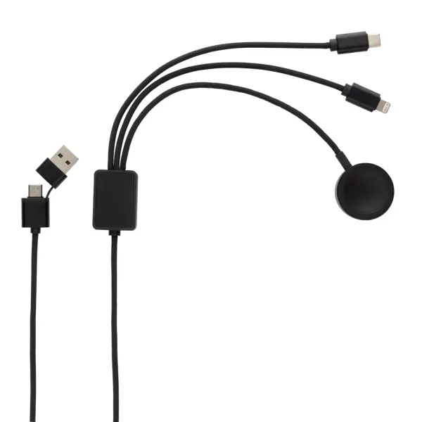 Cavo di ricarica Terra 6-in-1 in rPET RCS carica orologio - Immagine 6