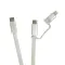 Cavo magnetico 2in1 ARC ultra fine da 60W con stampa - Anteprima 15