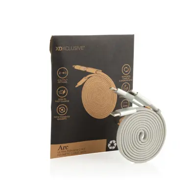 Cavo magnetico 2in1 ARC ultra fine da 60W con stampa - Immagine 13