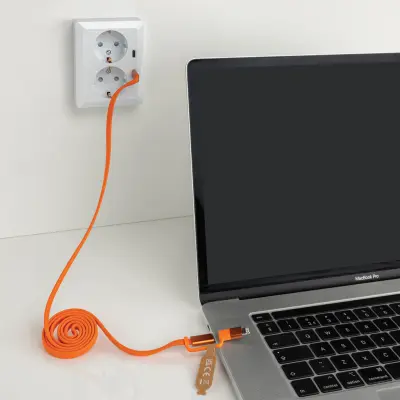 Cavo magnetico 2in1 ARC ultra fine da 60W con stampa - Immagine 30