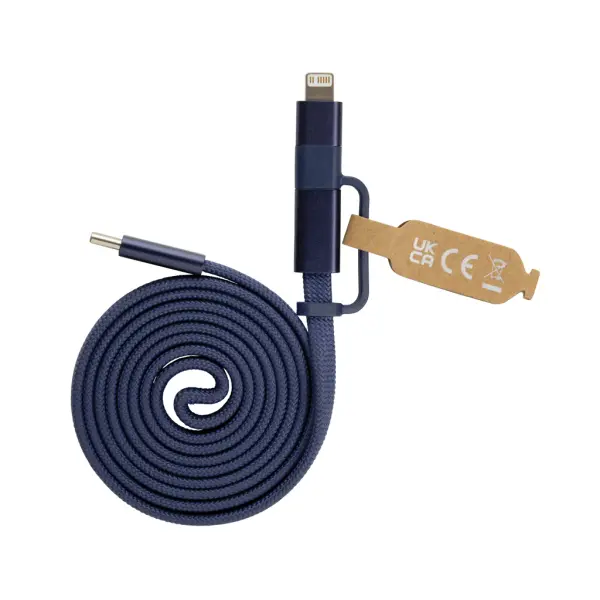 Cavo magnetico 2in1 ARC ultra fine da 60W con stampa - Immagine 34
