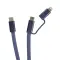 Cavo magnetico 2in1 ARC ultra fine da 60W con stampa - Anteprima 35
