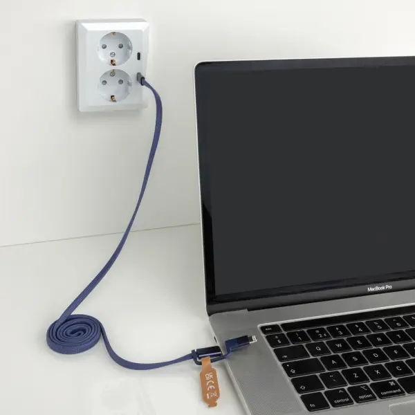 Cavo magnetico 2in1 ARC ultra fine da 60W con stampa - Immagine 40