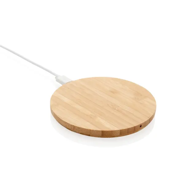 Caricatore wireless 5W in bambù - Immagine 3