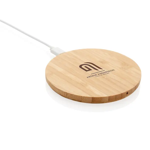 Caricatore wireless 5W in bambù - Immagine 6