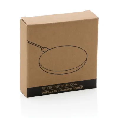 Caricatore wireless 5W in bambù - Immagine 5