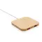 Bamboo 10W wireless charger with USB - Anteprima 1