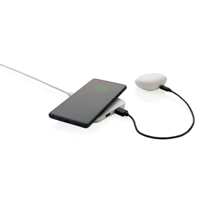 Caricatore wireless 10W con porte USB in plastica RCS - Immagine 4