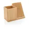 Caricatore wireless 10W Calgary in bambù - Anteprima 3