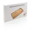Organizer da scrivania in bambù con caricatore wireless 5W - Anteprima 6