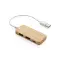 Hub USB un bambù con type C - Anteprima 3