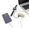 Hub USB un bambù con type C - Anteprima 4