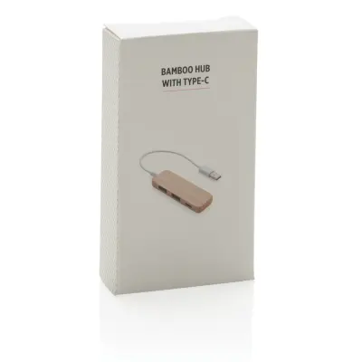 Hub USB un bambù con type C - Immagine 6