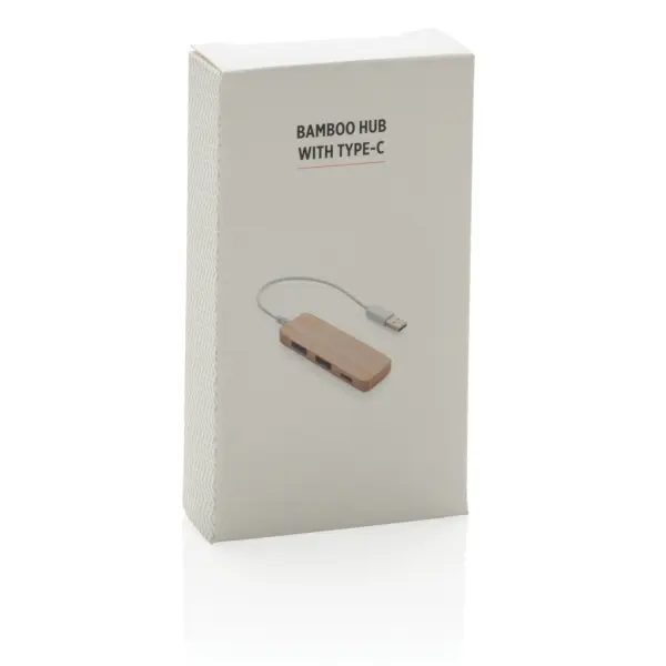 Hub USB un bambù con type C - Immagine 6