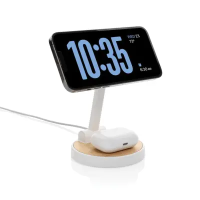 Ontario RCS rplastic 15W magnetic charging 2 in 1 stand - Immagine 4