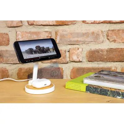 Ontario RCS rplastic 15W magnetic charging 2 in 1 stand - Immagine 8