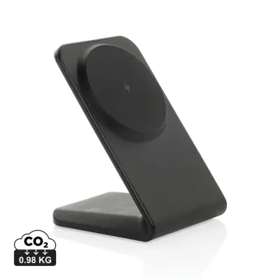 Caricatore wireless magnetico VoltPerch 15W in rPlastica RCS