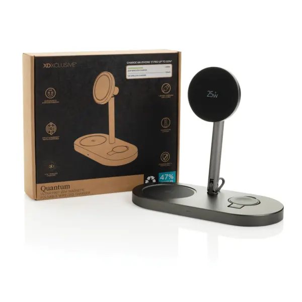 Powerbank magnetico da scrivania 25W Quantum RCS - Immagine 4