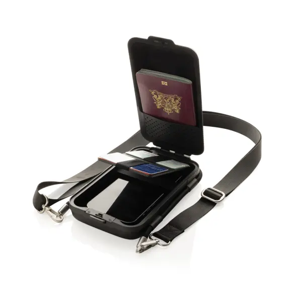 Custodia rigida OSLO RCS per smartphone con tracolla removibile - Immagine 3
