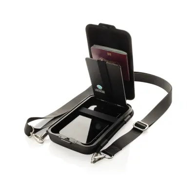 Custodia rigida OSLO RCS per smartphone con tracolla removibile - Immagine 4
