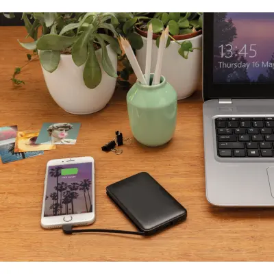 5.000 mAh Pocket Powerbank with integrated cables - Immagine 10