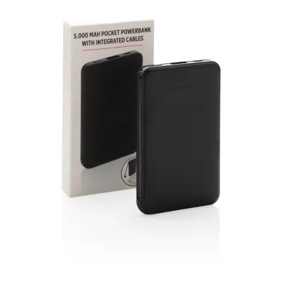 5.000 mAh Pocket Powerbank with integrated cables - Immagine 8