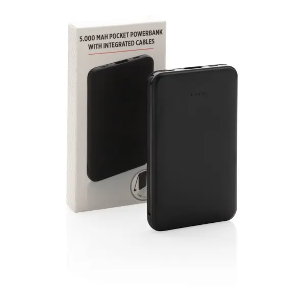 5.000 mAh Pocket Powerbank with integrated cables - Immagine 8
