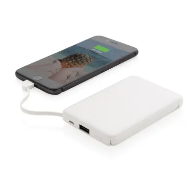 5.000 mAh Pocket Powerbank with integrated cables - Immagine 12