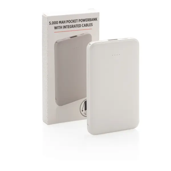 5.000 mAh Pocket Powerbank with integrated cables - Immagine 17