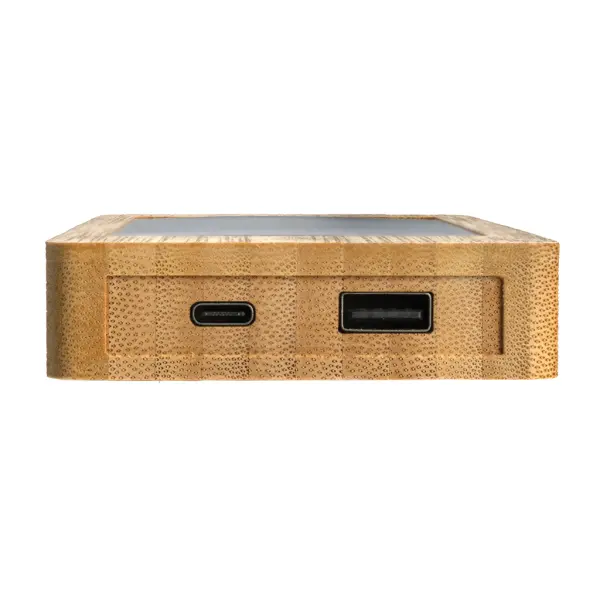 Sunwick 10.000 mAh Bamboo solar powerbank - Immagine 4