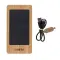 Sunwick 10.000 mAh Bamboo solar powerbank - Anteprima 7