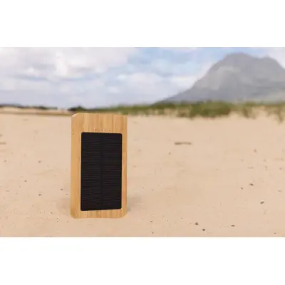 Sunwick 10.000 mAh Bamboo solar powerbank - Immagine 9