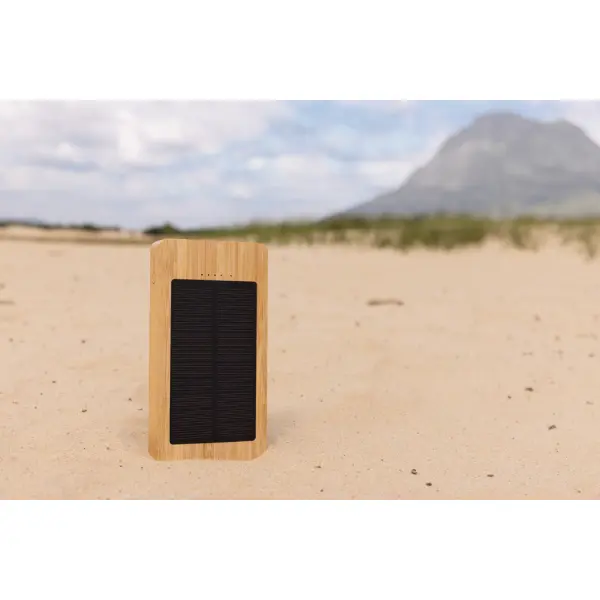 Sunwick 10.000 mAh Bamboo solar powerbank - Immagine 9
