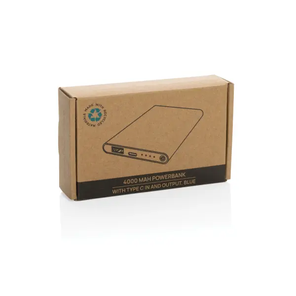 Powerbank 4000 mAh in materiali riciclati RCS - Immagine 34