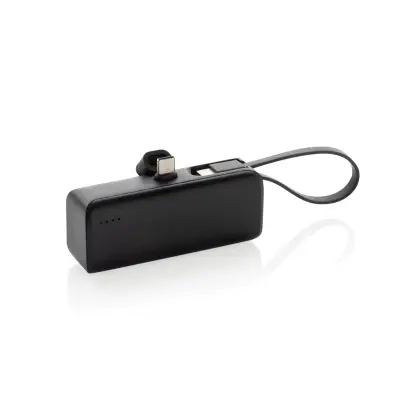 Powerlink RCS rplastic 3000 mah powerbank USB C connector - Immagine 1